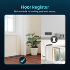 Floor Register 4 x 12 Inch, HG Power 1 Pack Heavy Duty Floor Vent Covers - Image 9