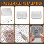TONDA RV Furnace Vent Screen, Bug Screens Heater Vent Cover - Image 3