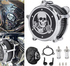 Motorcycle Air Cleaner Skull Style Air Filter - Image 6