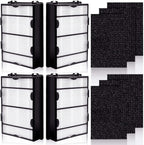 HAPF600 Filter Replacement for Holmes HAPF600 Air Puri-fier, 4 Filter + Carbon by Lichelete