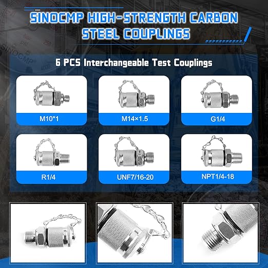 SINOCMP Hydraulic Pressure Test Kit - Image 3