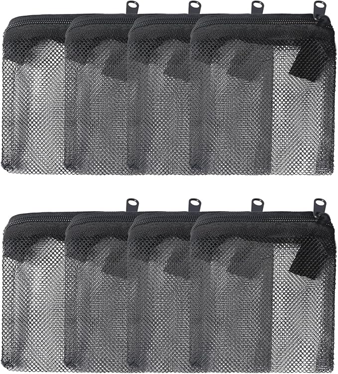 Pawfly 8 Pack Aquarium Filter Media Bags, Fish Tank Fine Mesh Bag by Pawfly