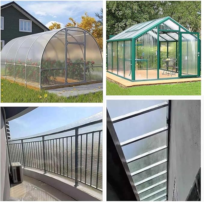 Glass Roof Pergola Polycarbonate Roofing Roll Polycarbonate Panels - Image 7