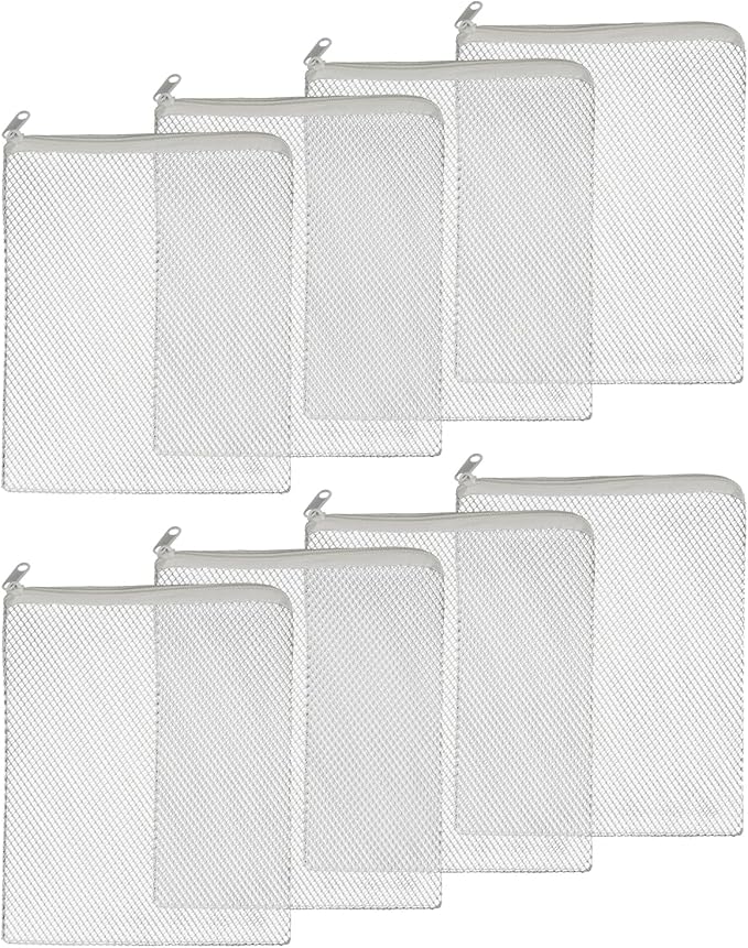 Pawfly 8 Pack Aquarium Filter Media Bags, Fish Tank Fine Mesh Bag by Pawfly