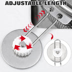 Hemoton Triangle Corner Sink Strainer Basket 8.46X6.10X2.95In Kitchen Drain - Image 5