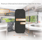 RV Premium Charcoal Activated Carbon Fiber Air Conditioner Filter - Image 4
