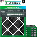 Filterbuy 16x18x1 Air Filter MERV 10 Odor & Allergy Defense by Filterbuy