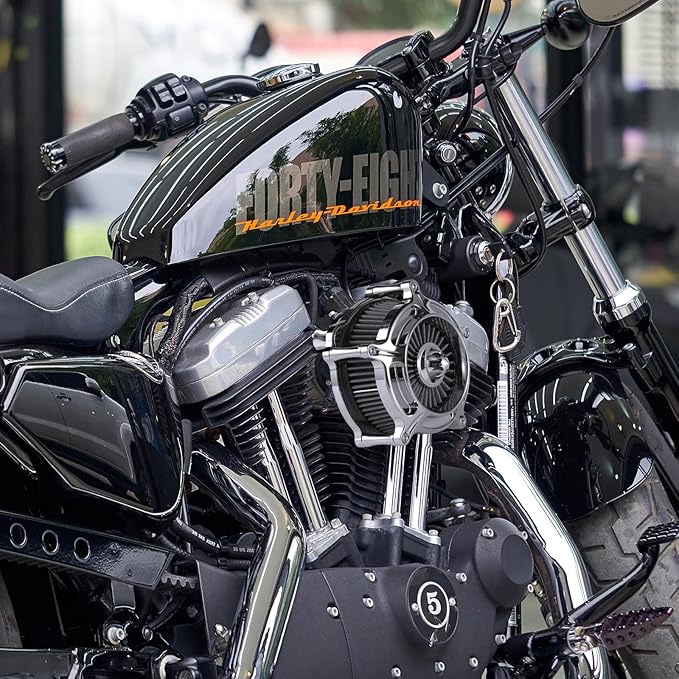 Air Filter Cleaner for Harley Davidson Air Intakes Sportster XL 883 1200 Models - Image 3