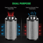 VIVOSUN 4 Inch Air Carbon Filter Smelliness Control - Image 4