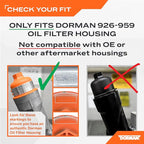 Dorman 926-959G Oil Filter Housing Seal Kit Universal Fit - Image 2