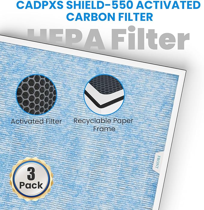 CADPXS HEPA/Activated Carbon Filter Replacement Set - Image 5