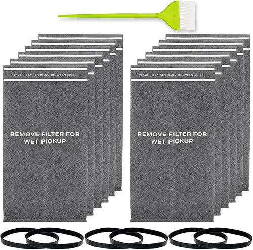 12 Pack 38737 Replacement for Craftsman 2.5 Gallon Shop Vac Filter Bags by WHIGN