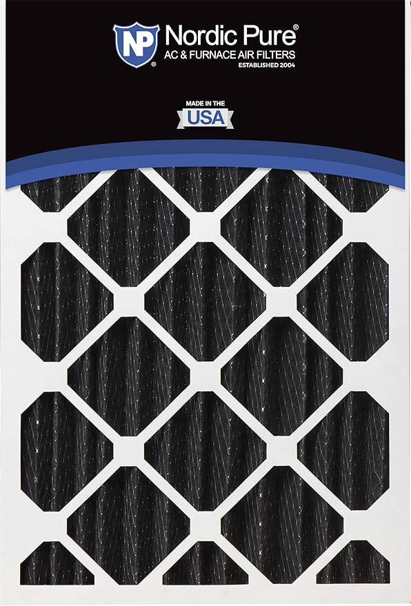 Nordic Pure 18x24x4 Pure Carbon Pleated Odor Reduction Merv 8 Furnace Filters 2 - Image 5