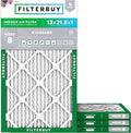 Filterbuy 13x21.5x1 Air Filter MERV 8 Essential Dust & Allergy Defense by Filterbuy