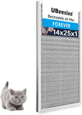 UBeesize 14x25x1 Reusable Electrostatic Air Filter HVAC AC Furnace Filter by UBeesize