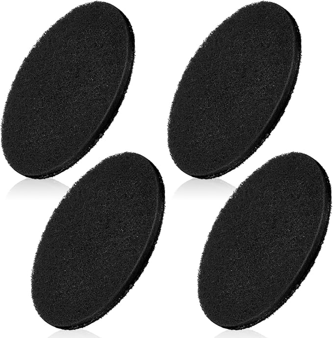 Pangda 4 Pack Oval-Shaped Charcoal Filters by Pangda