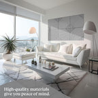 6 Pack Large Acoustical Wall Panels 23.6 x 23.6 Inches Acoustic Peel and Stick - Image 6