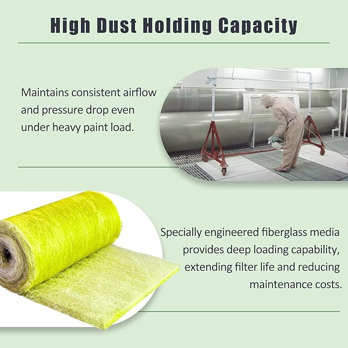 Fiberglass Paint Booth Filter Roll - Image 4