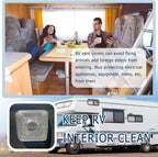 4.64×4.64 Inch RV Vent Cover Stainless Steel, RV Furnace Vent Screen & - Image 6