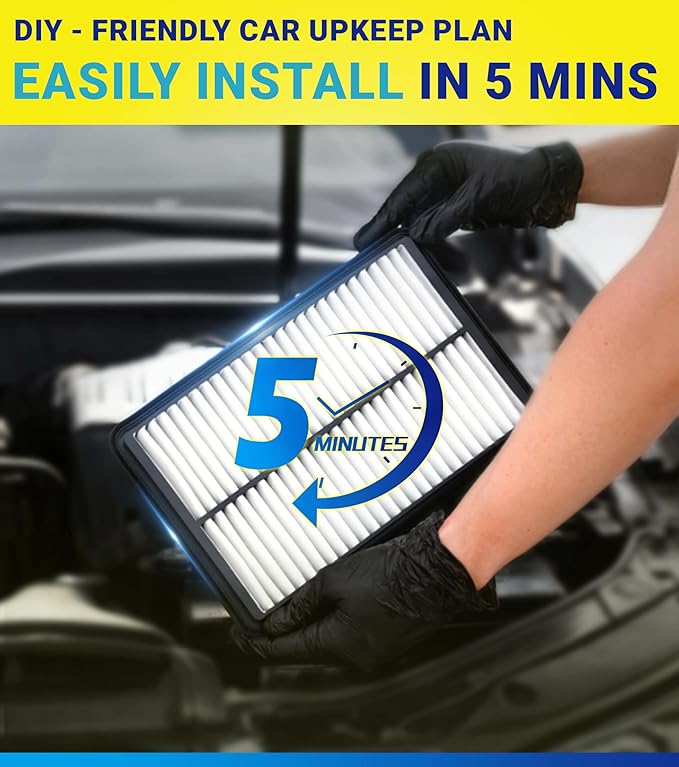 Engine cabin Air Filter Set for CX-5 CX5 2.0L/2.5L Gas Naturally Aspirated - Image 5