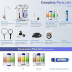 iSpring RCS5T Commercial Tankless Reverse Osmosis RO Water Filter System - Image 6
