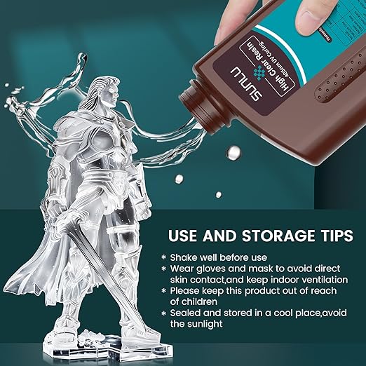 SUNLU High Clear 3D Printer Resin, High Transparency 3D Printing Resin - Image 9