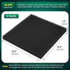 Borlech Aquarium Bio Filter Sponge Pad - Image 9