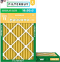 Filterbuy 16x30x2 Air Filter MERV 11 Superior Pet & Allergy Defense, by Filterbuy