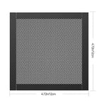 MoKo 120mm Dust Filter for Computer Cooler Fan, Magnetic Frame PC Fan Dust Mesh - Image 5