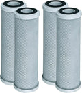 CFS – 4 Pack Radial Flow Carbon Water Filter Cartridges Compatible by CompleteFiltrationServices