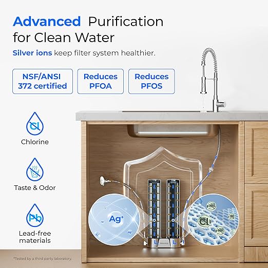 Waterdrop DST Under Sink Water Filter System, Under Sink Water Filtration System - Image 2