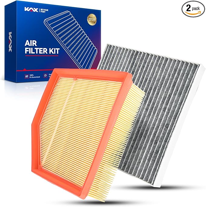 KAX Engine & Cabin Air Filter Kit by KAX