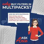 Air Filter Factory Replacement For ReliOn RCM-832 Humidifier Wick Filters 2-Pack - Image 3