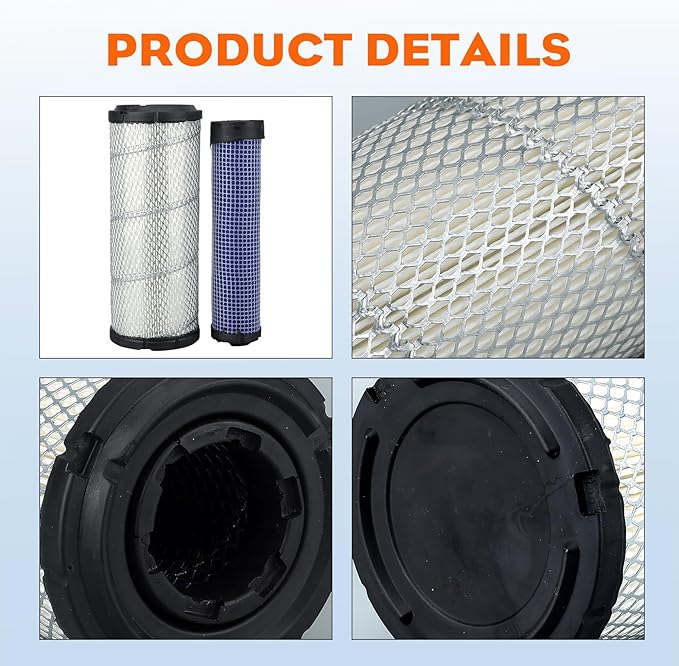 Hipa P821575 P822858 Outer Inner Air Filter - Image 8