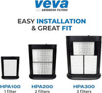 VEVA HEPA Filter Replacement 6 Pack - Image 3