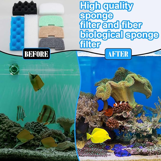 50 Pcs Compatible with Fluval 206/207 Filter Media Canister Filter Maintenance - Image 3