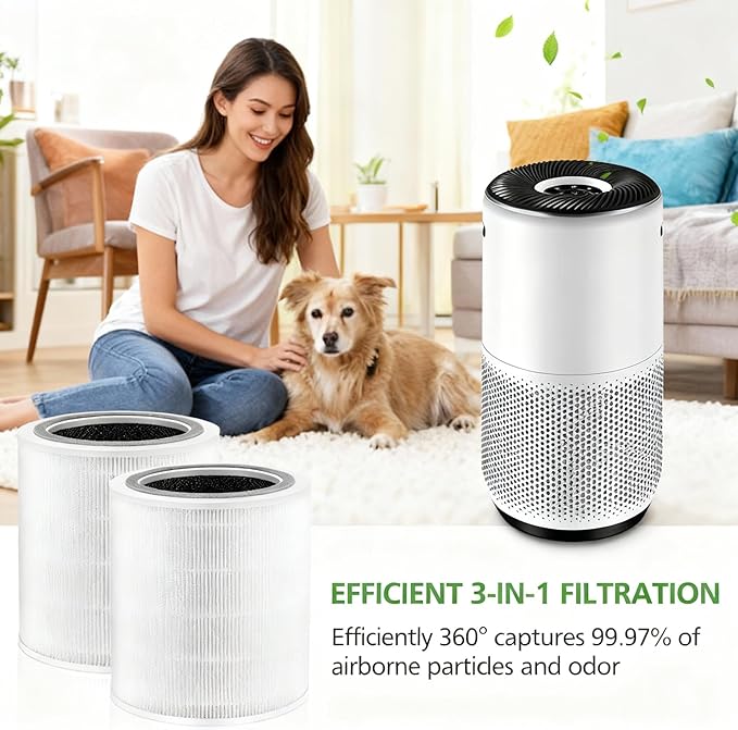 2 Pack Core 400S Core 400S-P Pet Care Replacement Filter Compatible - Image 5