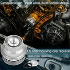 Oil Filter Housing Cap Assembly Compatible - Image 3