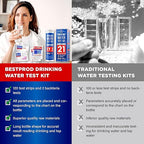 All-New 20 in 1 Drinking Water Testing Kit 120 Strips, Home Tap and Well Water - Image 5