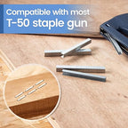 meite T-50 Staples, 1/2 Inch Length Heavy Duty Staples - Image 6