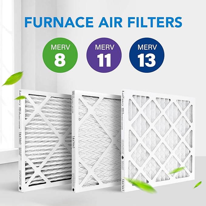 LotFancy 16x16x1 Air Filter MERV 8 4-Pack, Electrostatic Pleated Furnace & AC - Image 8