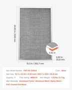 VEVOR Electrostatic Air Filter, MERV 8 Long Lifetime, Healthier Home or Office - Image 7