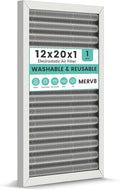 12x20x1 HVAC Furnace Air Filter, Reusable Washable Electrostatic Furnace Filter by KEYINGXUAN