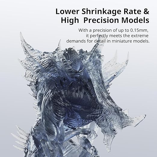 ANYCUBIC Water Washable 3D Printer Resin 2.0, 405nm High Precision 3D Resin - Image 3