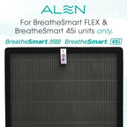 Alen 45i & Flex Replacement Air Filter, B4-Fresh Carbon H13 True HEPA Filter - Image 4