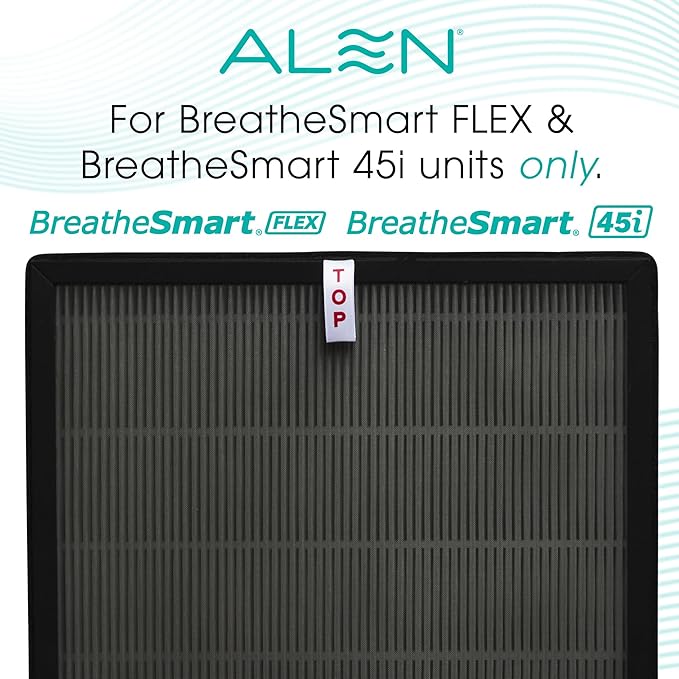 Alen 45i & Flex Replacement Air Filter, B4-Fresh Carbon H13 True HEPA Filter - Image 4