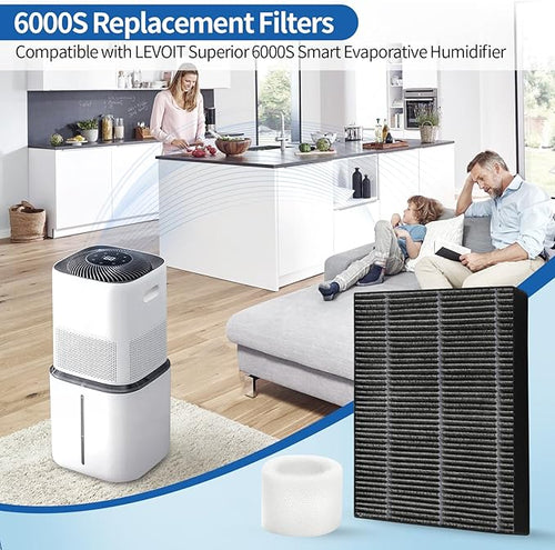 12-Pack Humidifier Premium Replacement Filters - Image 2