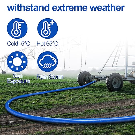 OCGIG 2" x 50 FT Pool Backwash Hose, Heavy-Duty Lay Flat Discharge PVC Hose - Image 4