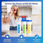Express Water Reverse Osmosis Ultraviolet Water Filtration System – 100 GPD - Image 2
