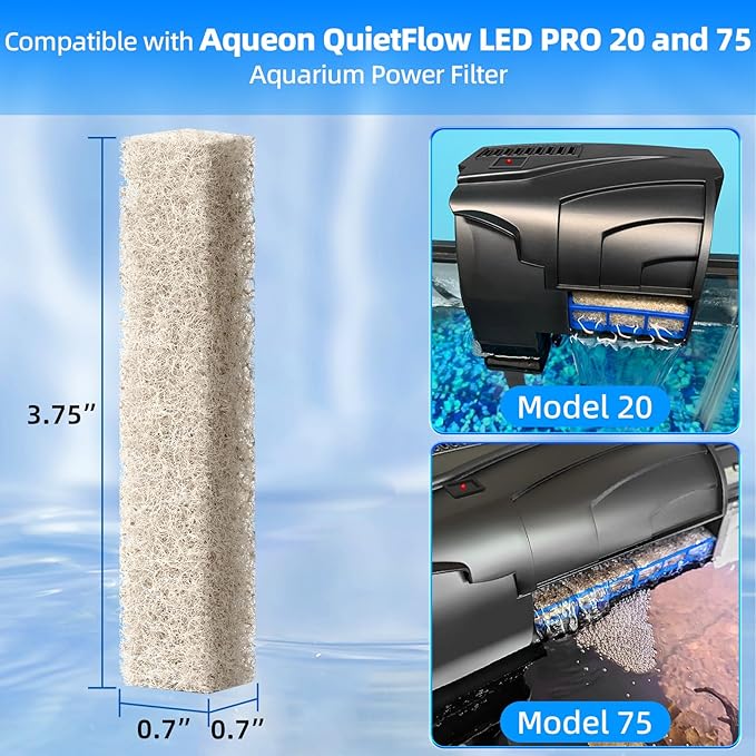 AQUANEAT 24- Pack Replacement Ammonia Reducer Pads Compatible - Image 2